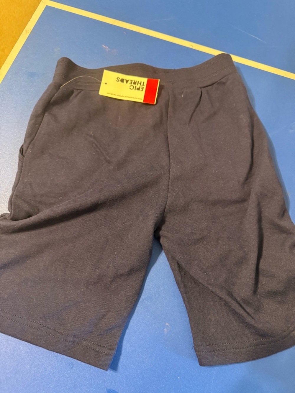 Epic Threads Boy's Navy Blue Athletic Shorts